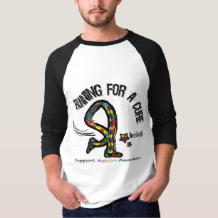 Camiseta Funcionamento para um autismo da cura