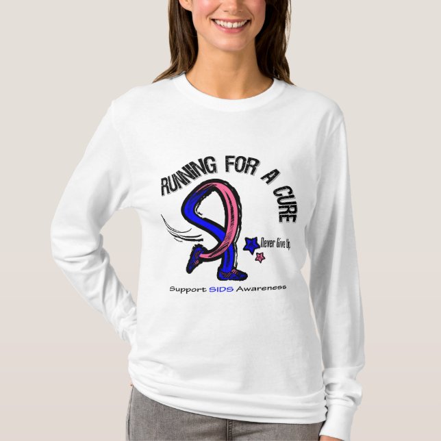 Camiseta Funcionamento para uma cura SIDS (Frente)