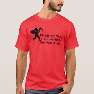 Camiseta Funcionamentos do Cupido com o t-shirt engraçado