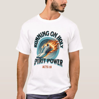 Camiseta Funcionando com o Espírito Santo - Atos 1:8