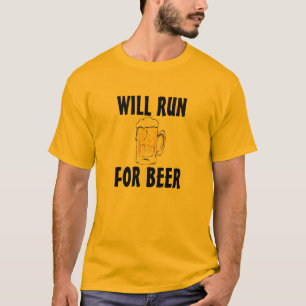 Camiseta Funcionará para a cerveja