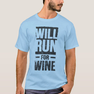 Camiseta funcionará para o vinho