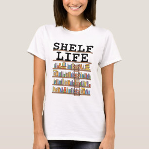 Camiseta Funcionário do Assistente de Biblioteca de Bibliot