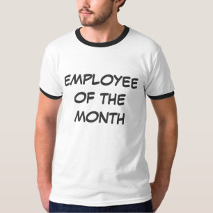 Camiseta Funcionário do Month Ringer T-Shirt