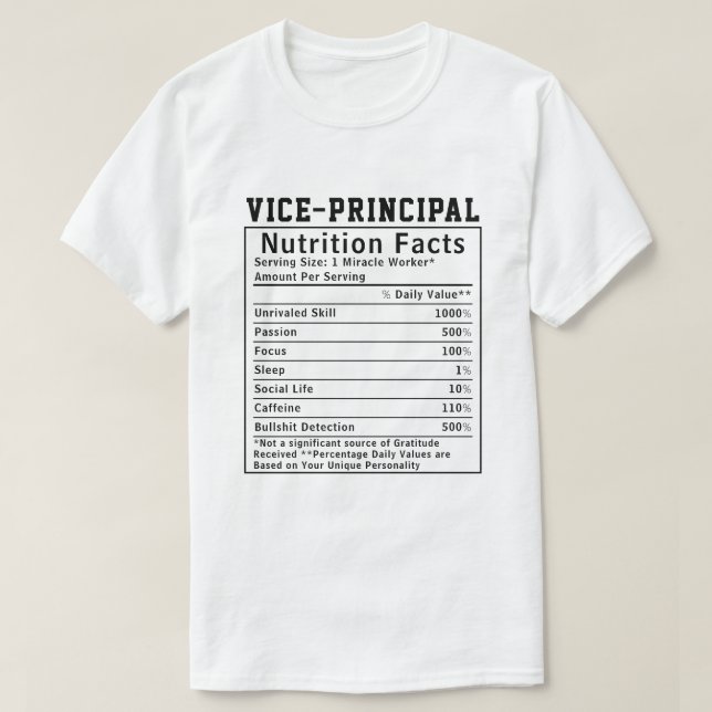 Camiseta Funcionário do Quadro de Funcionários da Vice-Reit (Frente do Design)