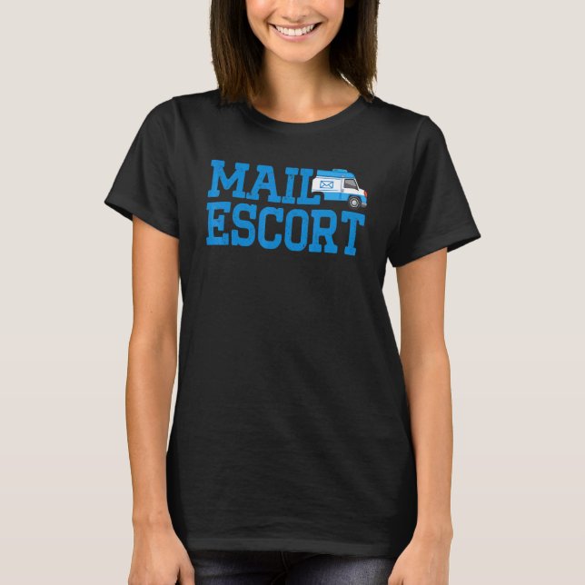 Camiseta Funcionário dos Correios Escolta de Correspondênci (Frente)