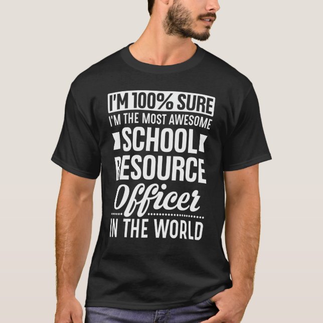 Camiseta Funcionário Escolar SRO Funny Gift (Frente)