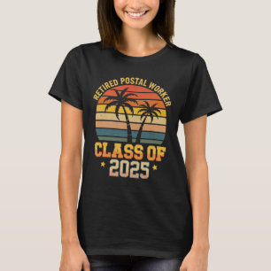 Camiseta Funcionário Postal Aposentado Vintage Turma De 202
