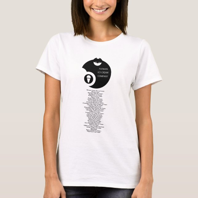 Camiseta Funcionarios da Fatman Sorvete (Frente)