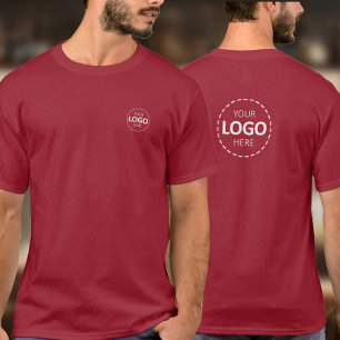 Camiseta Funcionarios de carregamento de logotipo