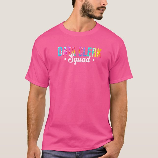 Camiseta Funcionarios de Escritório do Esquadrão de Adminis (Frente)