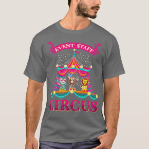 Camiseta Funcionarios de evento Eventos de nival de circo T