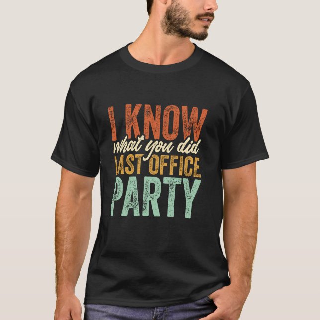Camiseta Funcionários de RH Eu Sei o Que Você Fez no Último (Frente)