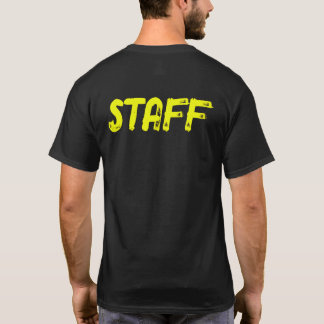 Camiseta FUNCIONÁRIOS (frente/verso)