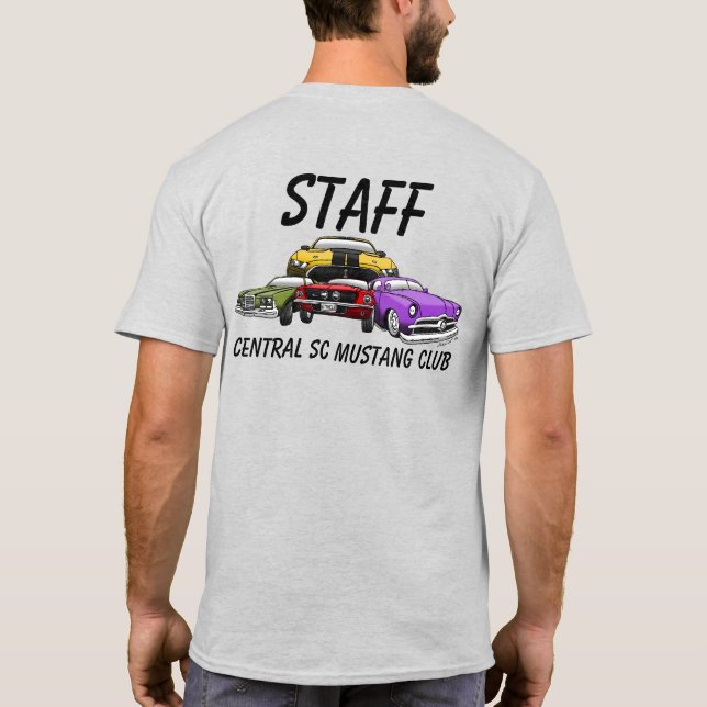 Camiseta Funcionarios T-Shirt do Carro CSCMC (Verso)