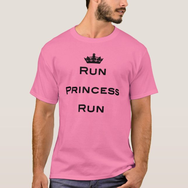 Camiseta Funcione a princesa Funcionamento T-shirt (Frente)