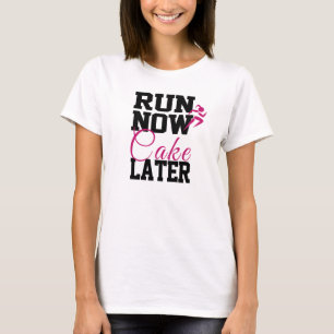 Camiseta Funcione agora o bolo mais tarde