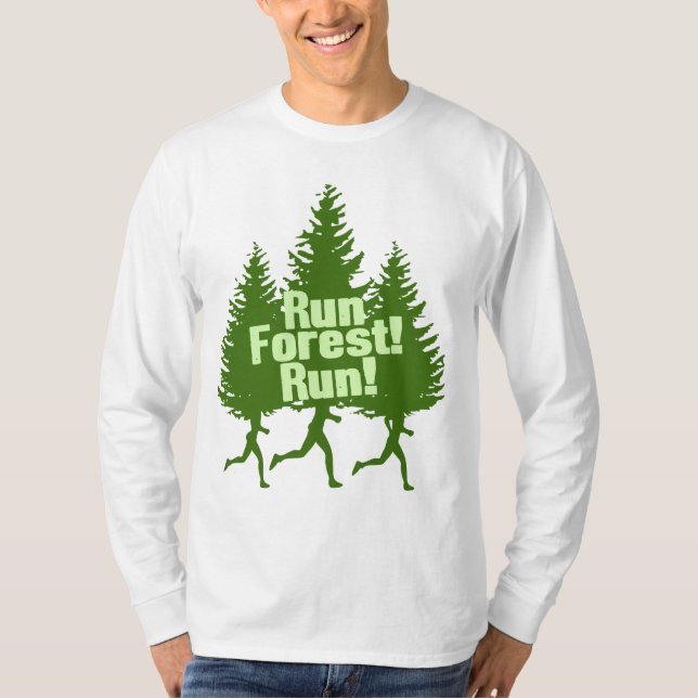 Camiseta Funcione o funcionamento da floresta (Frente)