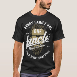 Camiseta Funcle Com Uma Barba Excelente Tio Divertido