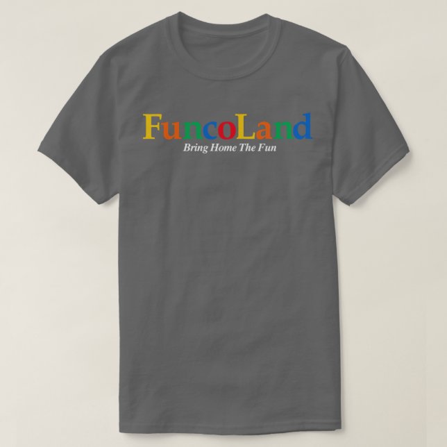 Camiseta FuncoLand Traga Para Casa O Divertido (Frente do Design)