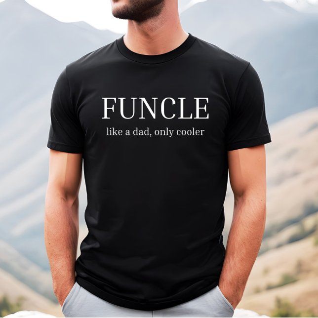 Camiseta Funcular como um pai, só mais engraçado significa  (Criador carregado)