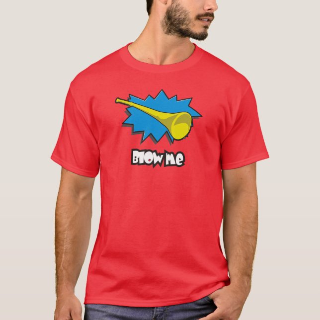 Camiseta Funda-me (o vuvuzela) (Frente)