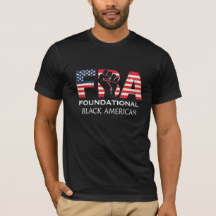 Camiseta Fundação FBA Black American