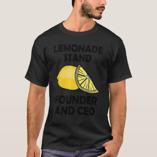 Camiseta Fundador e CEO da Barraquinha de Limonada