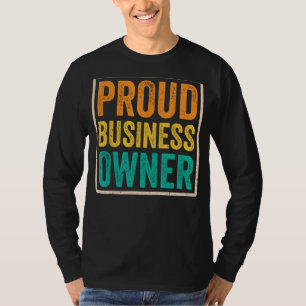 Camiseta Fundador Orgulhoso Ceo Boss