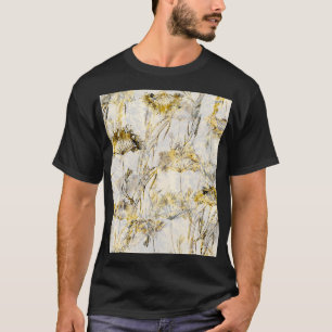 Camiseta fundo aquarela abstrato: dandelion, juniper