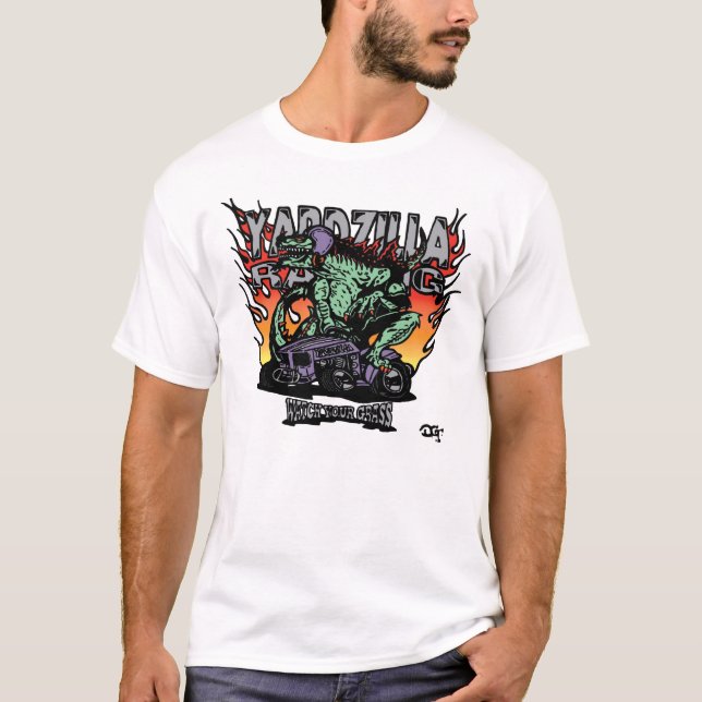 Camiseta Fundo claro roxo de Yardzilla (Frente)