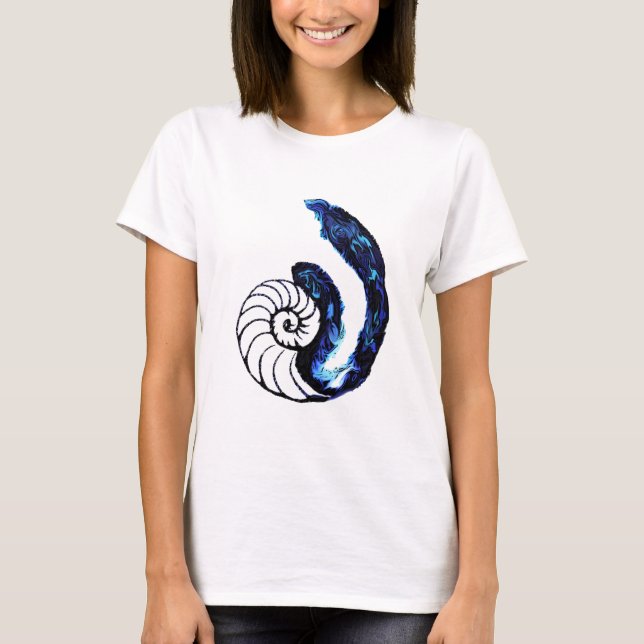 Camiseta Fundo customizável do preto do órfão do tatuagem (Frente)