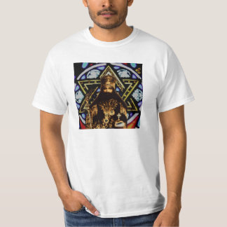 Camiseta Fundo da estrela de David de Selassie