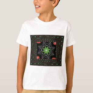 Camiseta Fundo das estrelas reluzentes