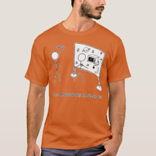 Camiseta Fundo de micro-ondas cósmicas