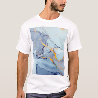 Camiseta Fundo de pintura por abstrato: pintura a óleo colo