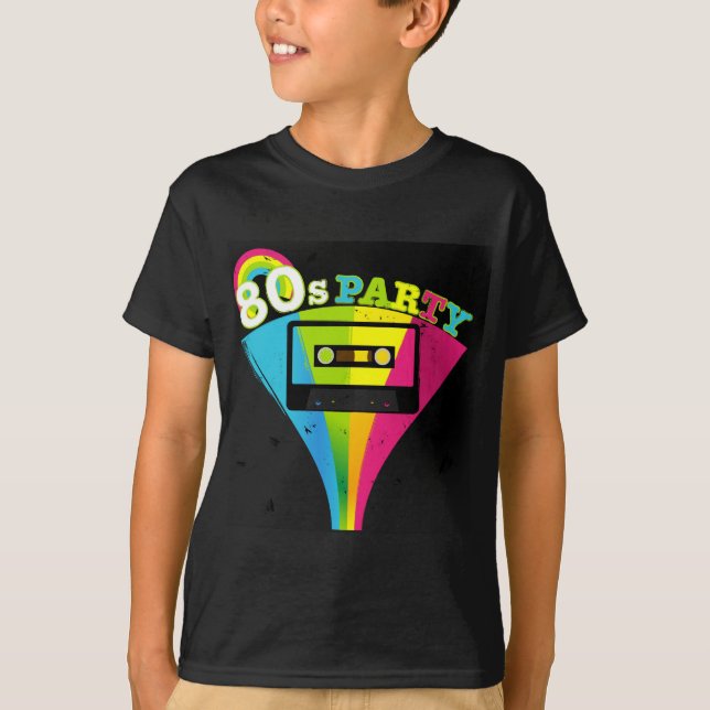 Camiseta fundo do partido 80s (Frente)