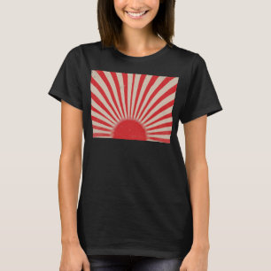 Camiseta Fundo do Sol Nascente – Raios Vintage Retrô