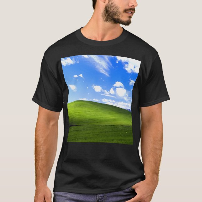 Camiseta Fundo Do Windows Xp (Frente)