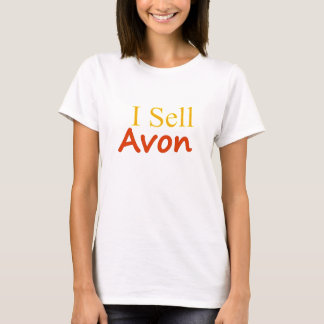 Camiseta Fundo Eu-Venda-Avon-Branco