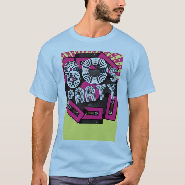 Camiseta Fundo retro do partido (Frente)