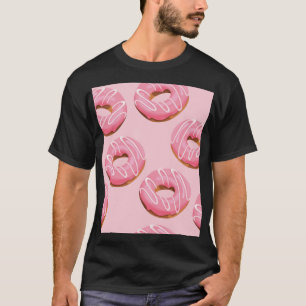 Camiseta Fundo sem costura de Rosquinhas envidraçadas