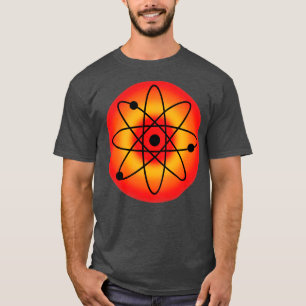 Camiseta Fundo Vermelho Atômica