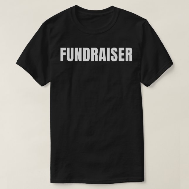 Camiseta Fundraiser Funny Cargo Título Profissão Aniversári (Frente do Design)