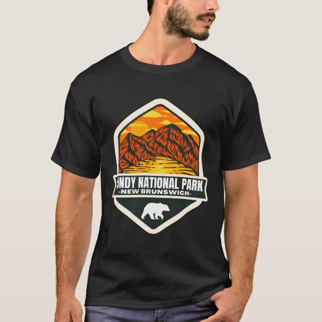 Camiseta Fundy, New Brunswick � Espírito da Austrália (Frente)