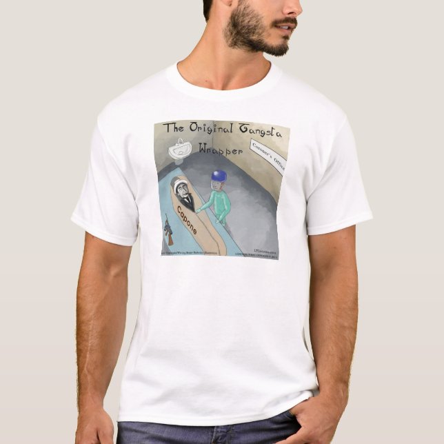 Camiseta Funeral de Al Capone Engraçado (Frente)