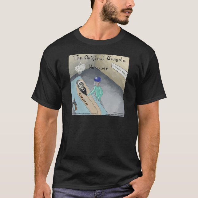 Camiseta Funeral de Al Capone Engraçado (Frente)
