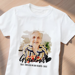 Camiseta Funeral Grunge Para Sempre em nossos Corações Foto