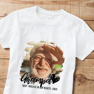 Camiseta Funeral Grunge Para Sempre em nossos Corações Foto