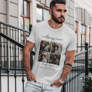 Camiseta Funeral Moderno Colagem 4 Fotos
